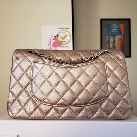 Chanel classic dark gold medium bag - Picture 8 of 16